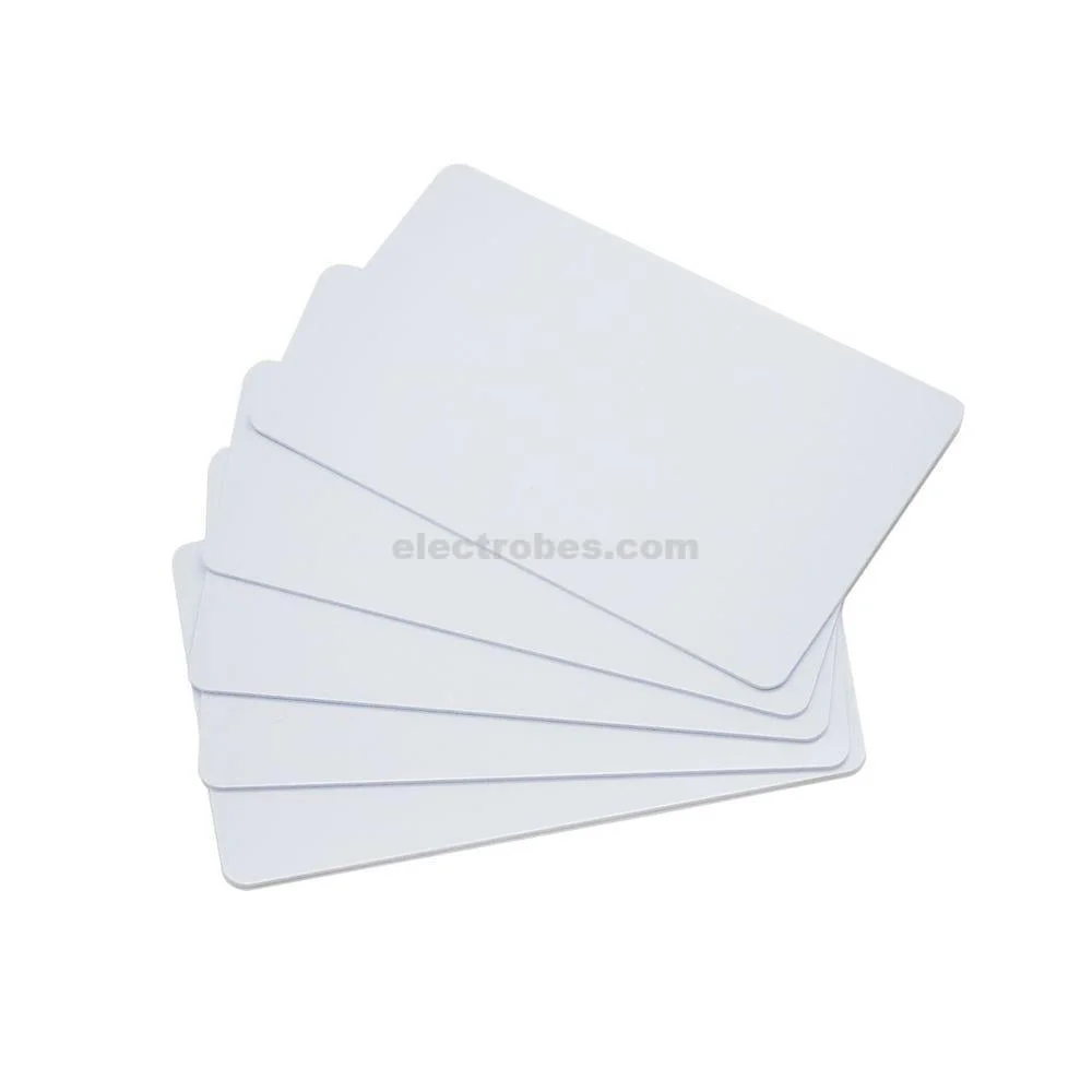 MIFARE CARDS 8K 13.56 MHZ WHITE CARDS